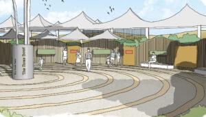 Ageas Bowl sketch landscape concept Cover
