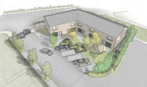 Bromley Croft Cover 3d colour render