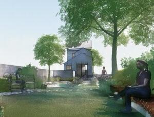 woolwich road 3d colour render
